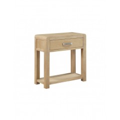 AM Tennessee Washed Oak 1 Drawer Hall Table